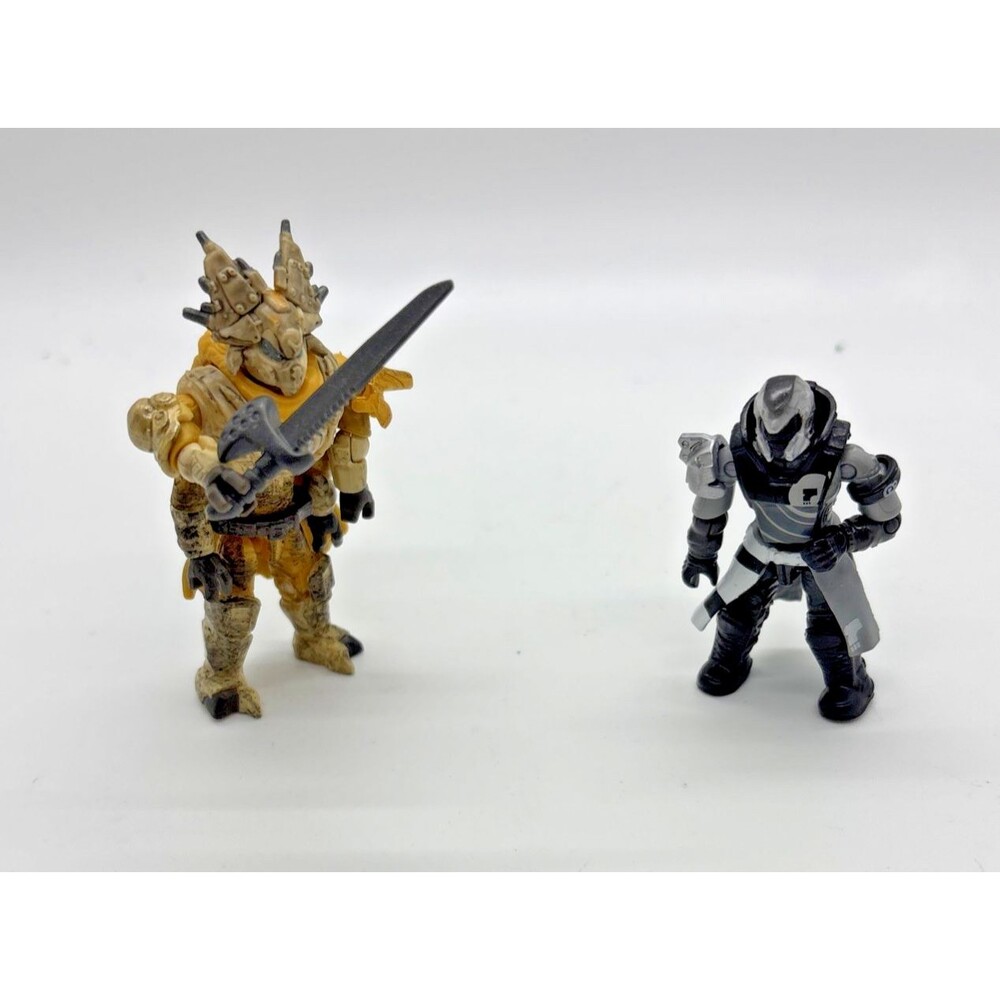 Mega Bloks Destiny S-34 Ravensteel Sparrow FFB57 Fallen Captain + Warlock